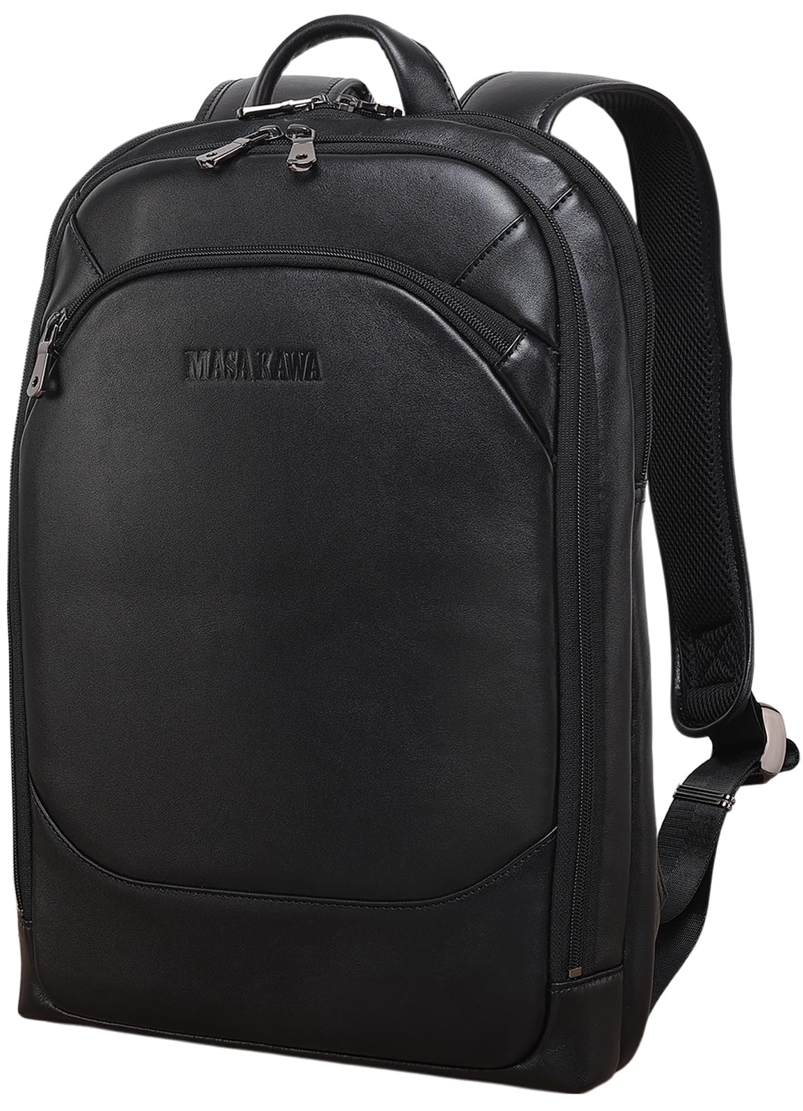 [Masa Kawa] 雅革 薄型 ビジネスリュック 本革 リュック メンズ バックパック 通勤鞄 キャリーオンバッグ 二方向YKKファスナー ON/OFF兼 Amazon.co.jp: [Masa Kawa] 雅革 薄型 ビジネスリュック 本革 リュック