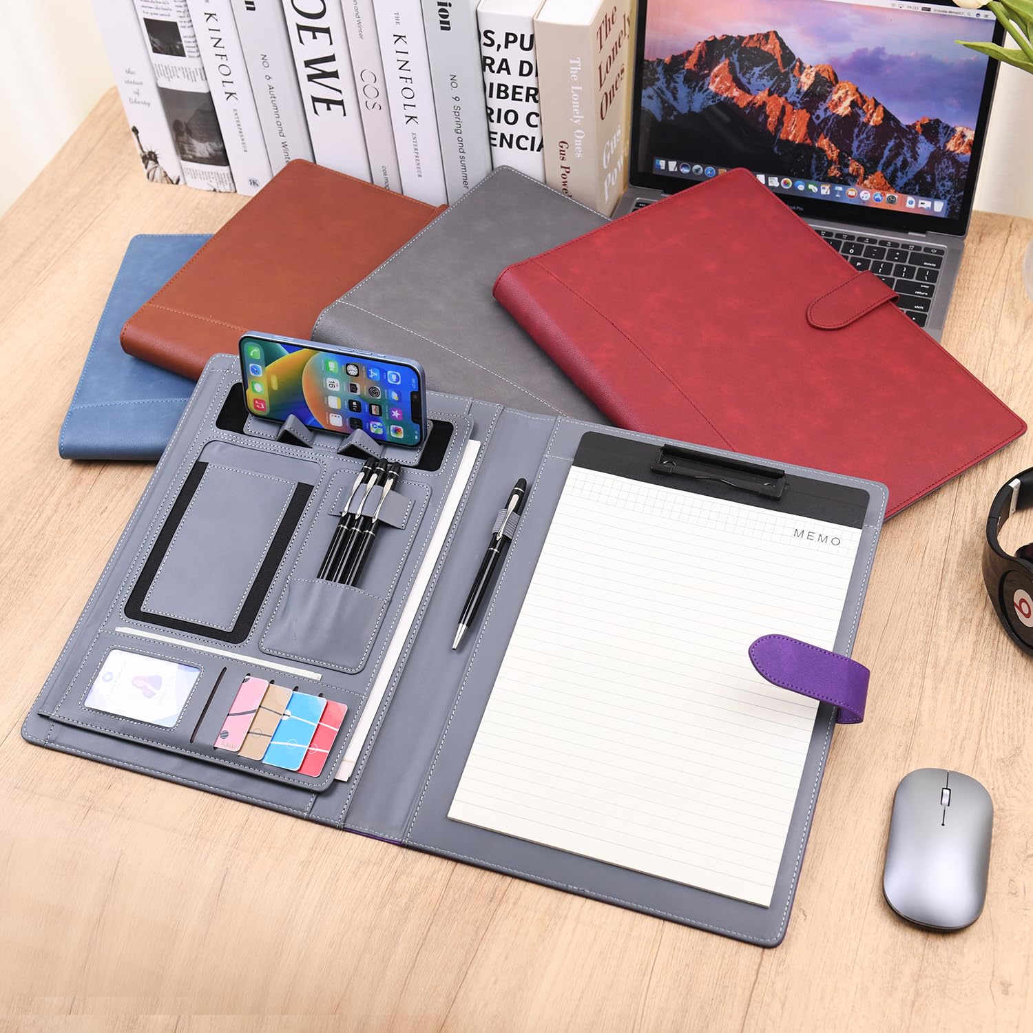 Wason A4 Mappe Mit Reißverschluss - Alles Dabei Für Büro Und Reise