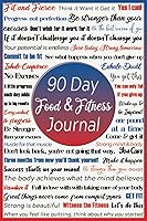 Vista 1 de 90 Day Food & Fitness Journal 12 Week Meal Planner With Macro Tracker Workout Log & Schedule DIY Favorite Meals & Quick Food Reference Pages