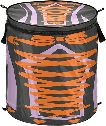 Organizadores plegables altos con cremallera y cesta de almacenamiento para corsé, glamoroso, cajas plegables para almacenar