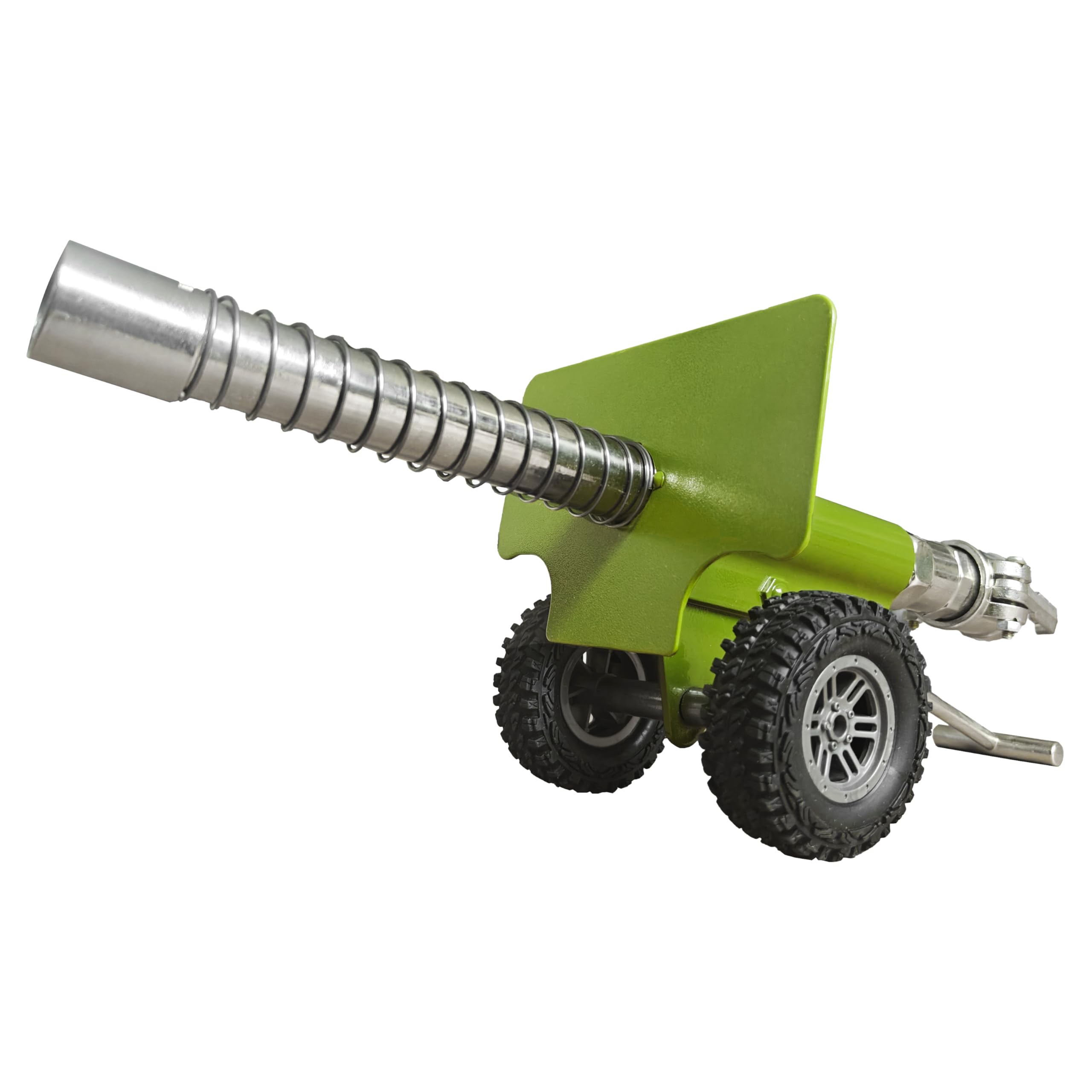 Generic xinlongus Miniature Cannon Model Die-Cast Zinc Alloy with Recoil Mechanism 13 Inches Collectible Military Decor Gift, Green