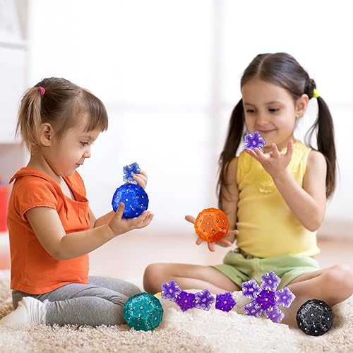 Miniatura 4 de Esfera magnética para la ansiedad, 12 unidades, juguetes magnéticos, azulejos de fútbol, rompecabezas de bolas, bloques de construcción, juguete de