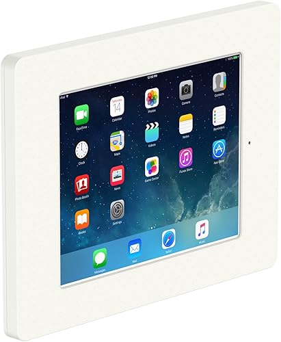 VidaMount Carcasa VESA con botón de inicio cubierta blanca compatible con iPad (5 6 generación) de 9.7 pulgadasPro de 9.7 pulgadas, Air 12