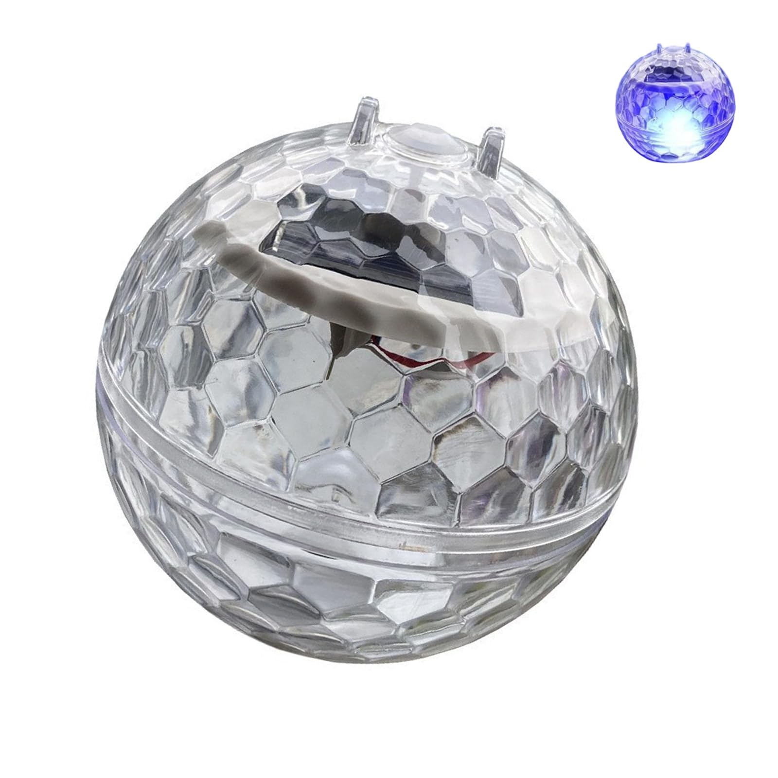 Kaeltsyn Colorful Solar Floating Pool Lights Waterproof LED Light Texture for Swimming Pools Fountains and Garden Decors Solar Floating Pool Light