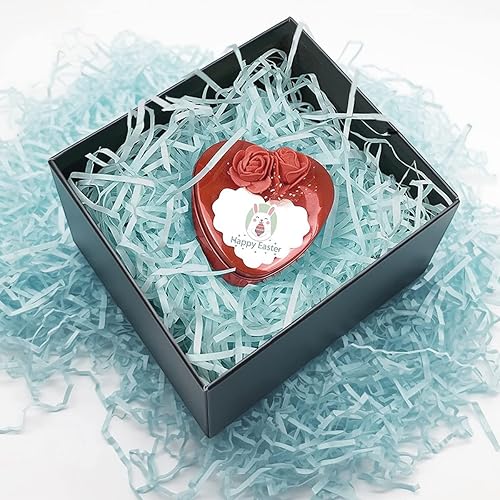 Miniatura 5 de Relleno de papel de corte arrugado de 3.53 onzas para envolver regalos, caja de regalo de Pascua, relleno de cesta, reciclable, manualidades,