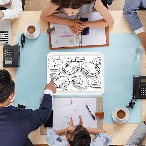 Miniatura 9 de TOHETO Almohadilla de luz LED súper brillante recargable A4 alimentada por batería de litio de 3500 mAh para herramienta de vinilo Cricut, tablero