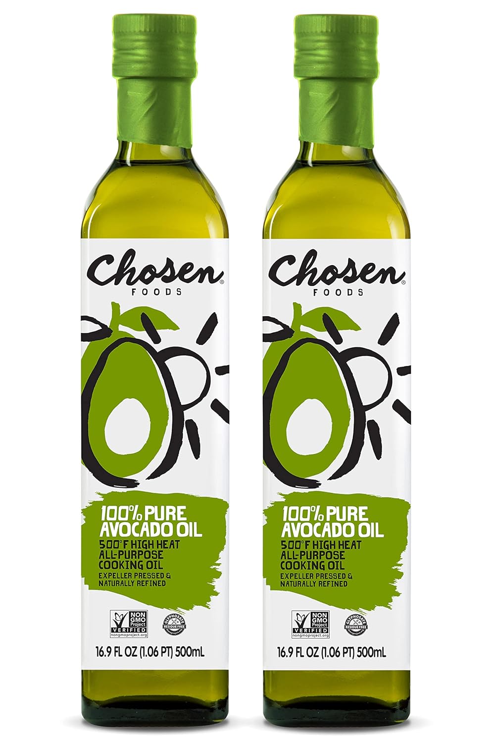 Chosen Foods Avocado Oil, 2 Count Amazon.co.uk Grocery