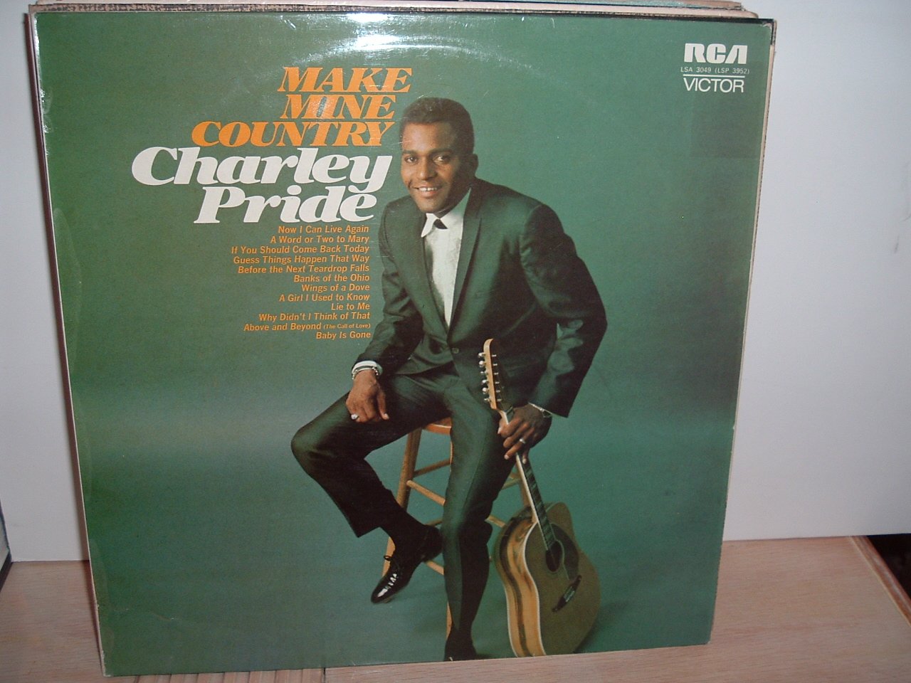Charley Pride - Make Mine Country & Songs Of Pride - rare English 2 LP set
