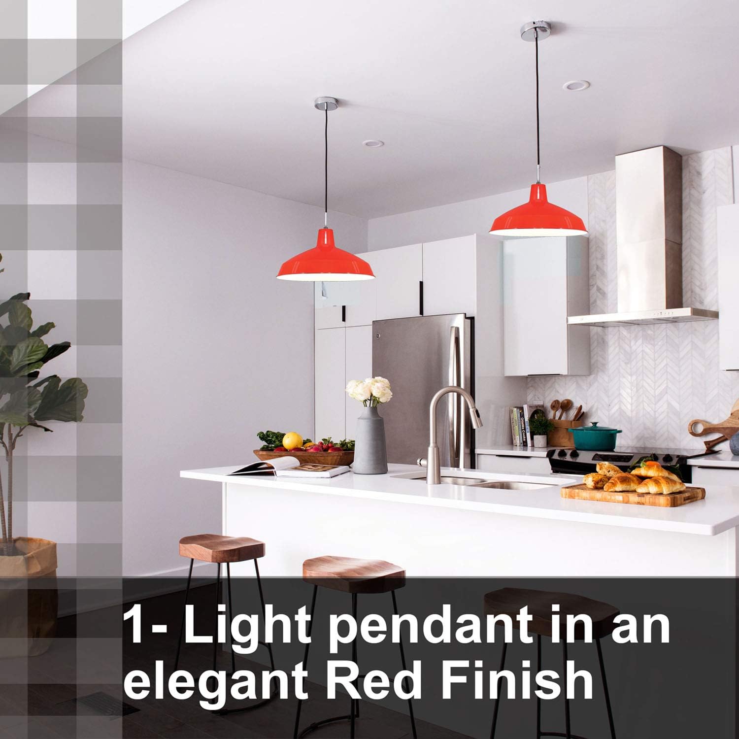 Bеѕt Cуbеr Mоndау 🔥 Ciata Lighting 1 Light Indoor Aluminium 16 inch Pendant, Warehouse Shade in Red Finish. Voltage: 120, Wattage: 100, Pendant Ceiling Light. Exсluѕіvе Sресіаl Ciata Lighting 1 Light Indoor Aluminium 16 inch Pendant, Warehouse Shade in Red Finish. Voltage: 120, Wattage: 100, Pendant Ceiling Light.