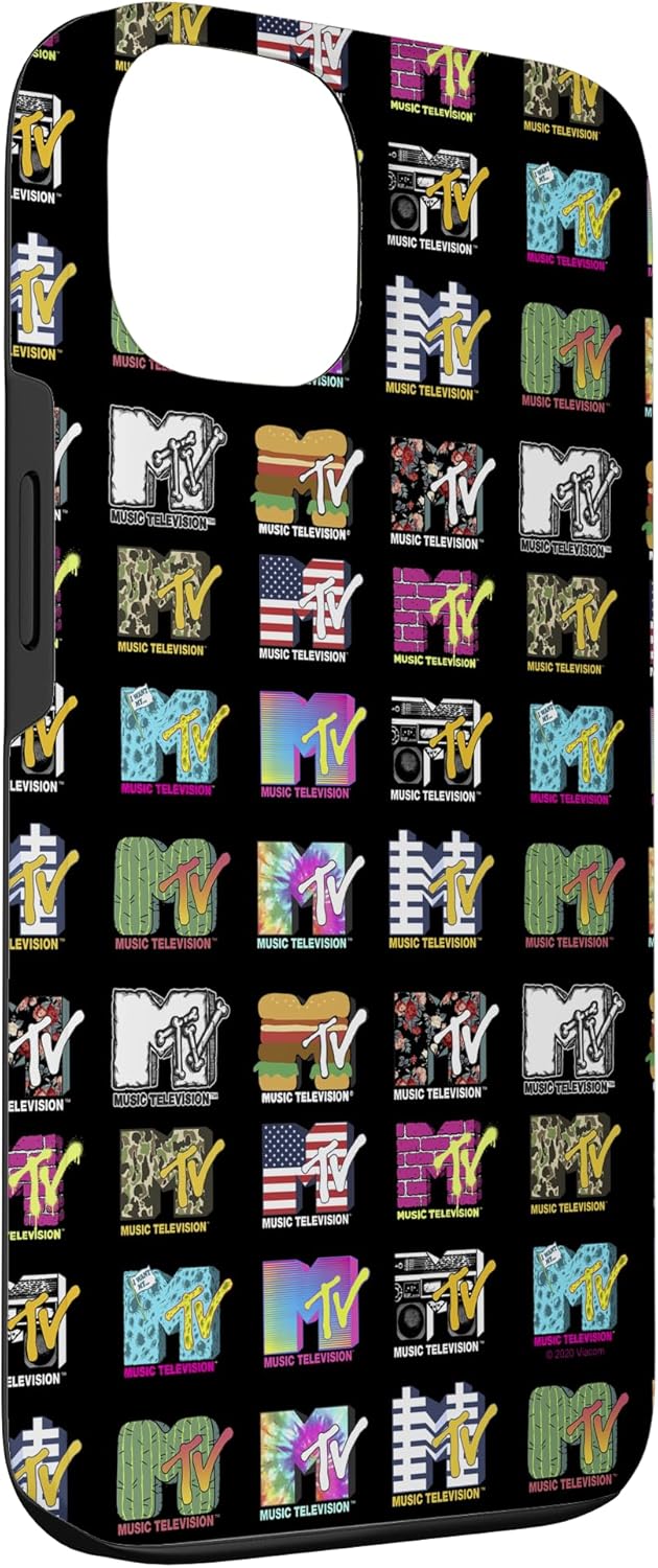 iPhone 13 MTV Music Television Logo Stack Case