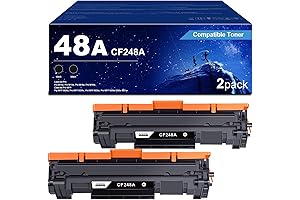 Compatible HP 48a CF248A Toner Cartridge Replacement for Pro M15w M15a M16w M16a Printer 2pack