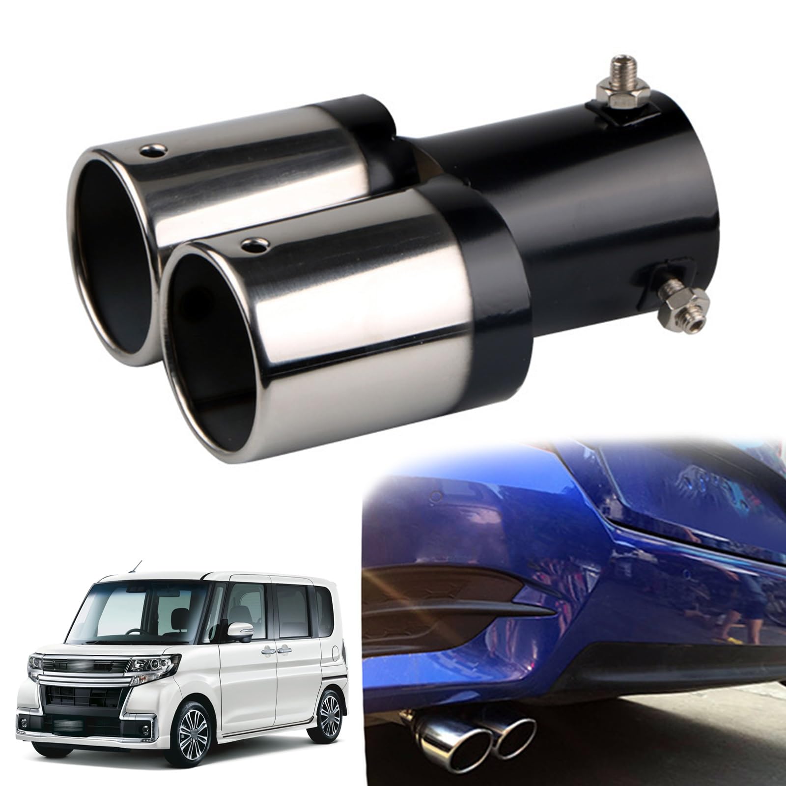 l275マフラー リアピースマフラー テールエンドマフラー2本だし