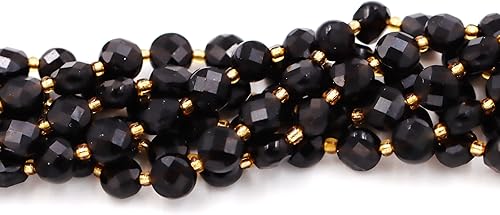 Miniatura 175 de Cuentas de piedras preciosas de primera calidad para la fabricación de joyas, cuentas de piedra natural preciosa al por mayor, 2 hebras de granate