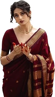 Women's Soft Banarasi Silk Jacquard Saree with Unstitched Blouse Piece-image-2