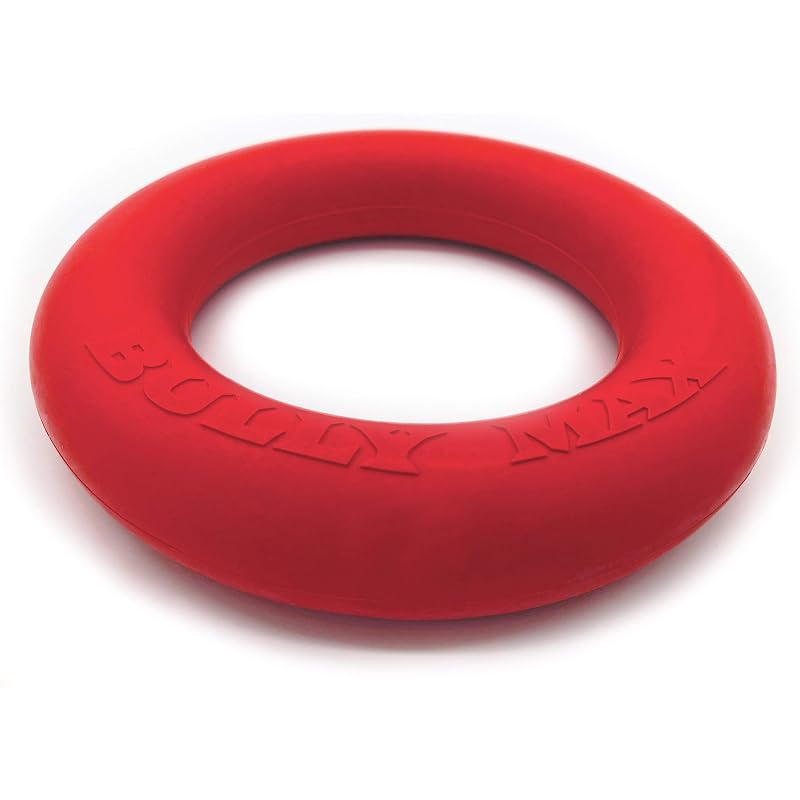 Bully Max rubber chew ring toy
