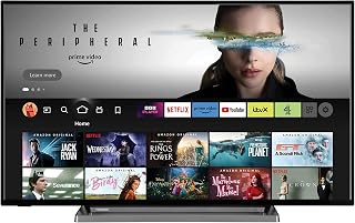 Toshiba UF3D 43 Inch Smart Fire TV 109.2 cm (4K Ultra HD, HDR10, Freeview Play, Prime Video, Netflix, Alexa voice control, HDMI 2.1, Bluetooth, Airplay)