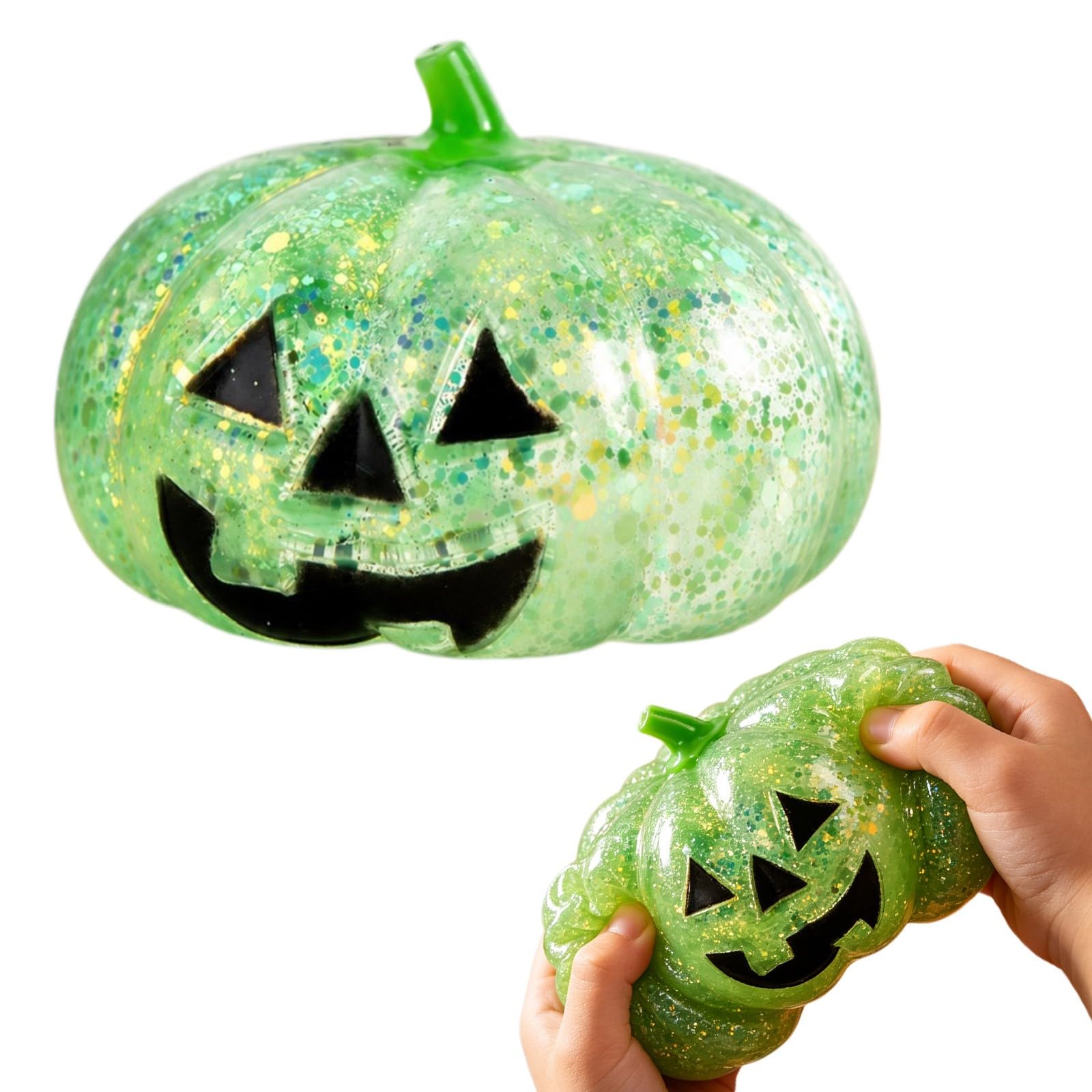 Halloween Squishy Mystery Box Set,Spooky Ghost Pumpkin Halloween Squish-ies