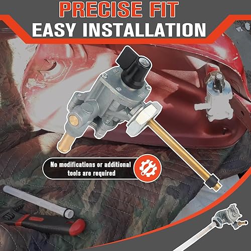 Miniatura 3 de VT750C - Interruptor del tanque de gasolina de la válvula de gasolina para Honda Shadow Aero VT750CA VT750C2 VT750C2F 2007-2009, reemplaza