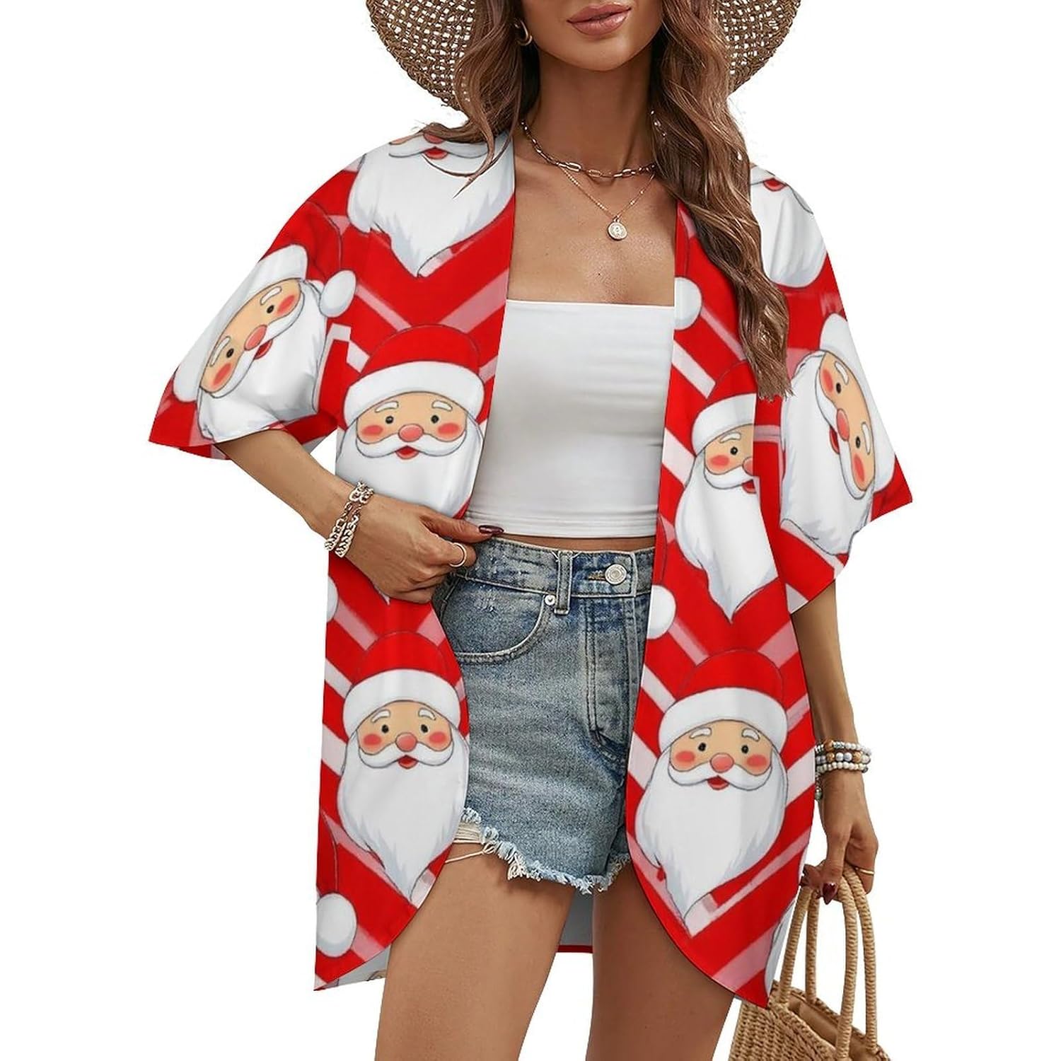 Womens Short Sleeve Open Front Cardigan Sweater Comfortable Cardigans Jacket Casual Clothing