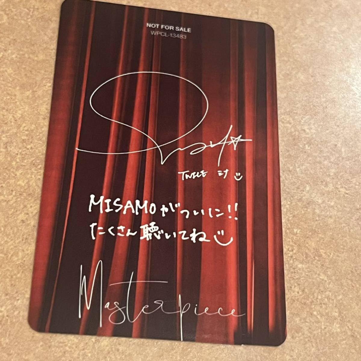 Amazon.co.jp: MISAMO ラキドロ タワレコ Masterpiece ミナ サナ モモ