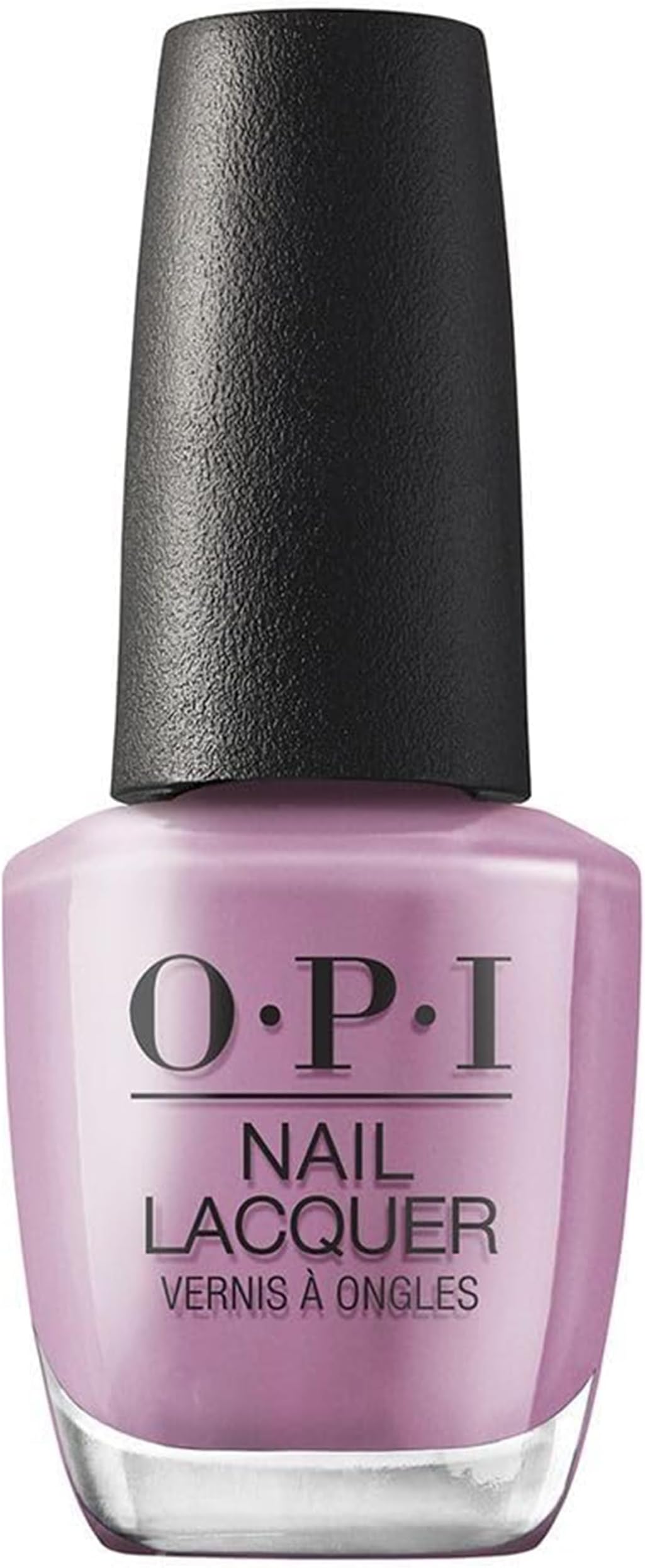 OPI Nail Lacquer Nail Polish | Opaque Light Purple Crème Chip Resistant Nail Polish | Fast Drying, Streak Free