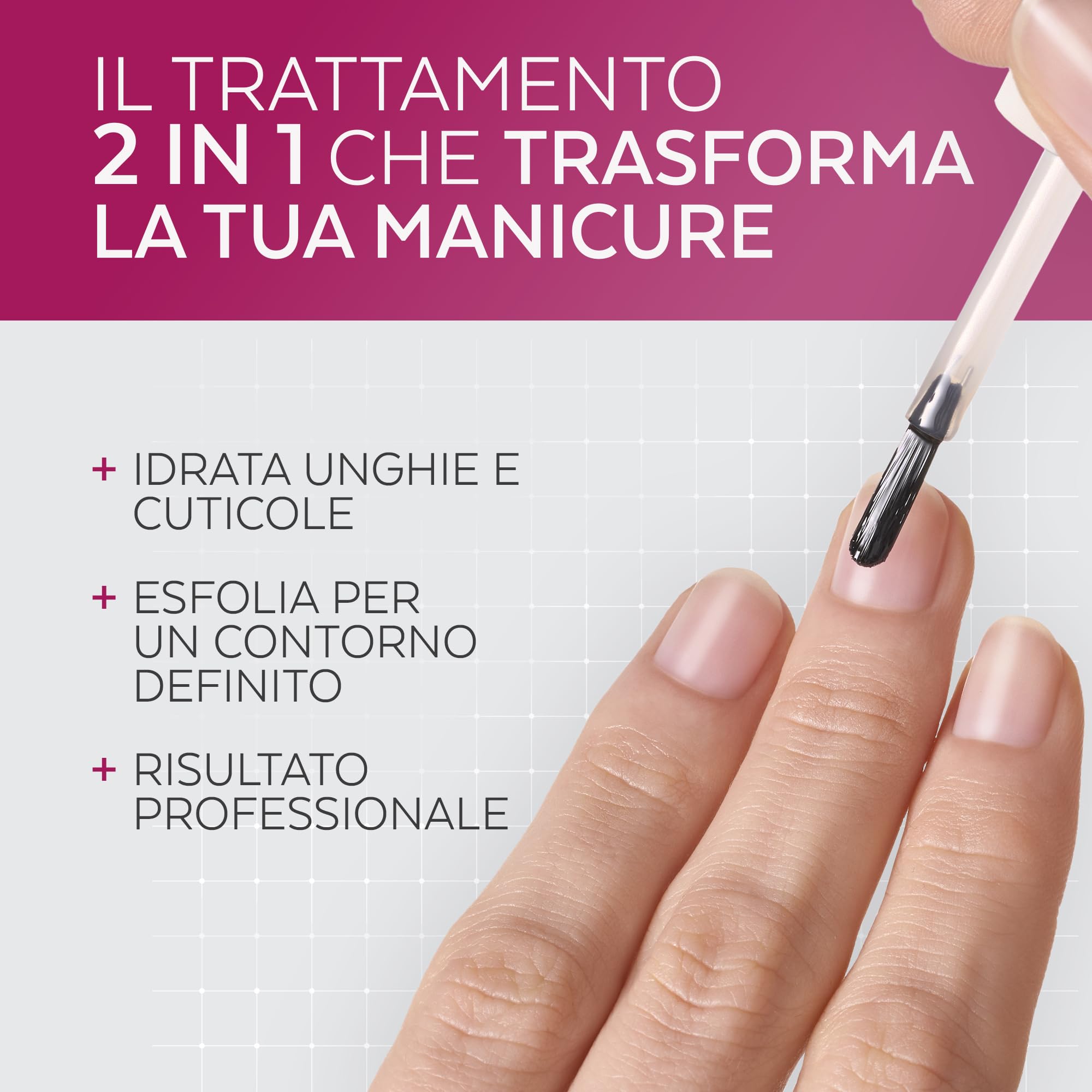 Poderm - Cuticole Remover 2-in-1 Esfolia e Idrata le Cuticole - Rimuove la Pella Morta - Rimuovi Cuticole Unghie - Cuticle Remover - Swiss Lab