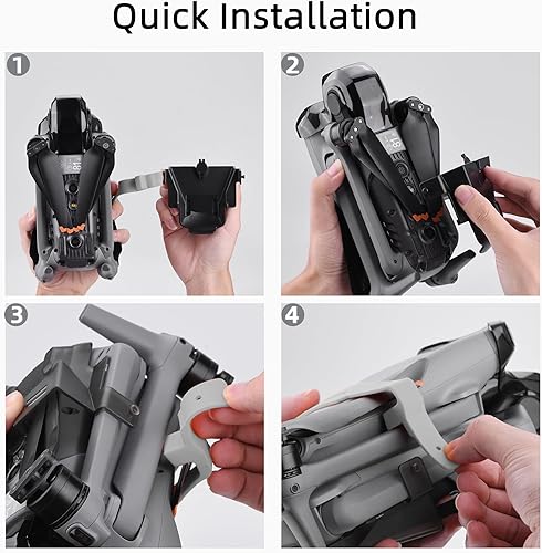 Miniatura 6 de SENSKDN Air 3 Drone Propellers Holder Guard Strap Blade Protector estabilizadores fijador liberación rápida para DJI Air 3 Drone Accesorios