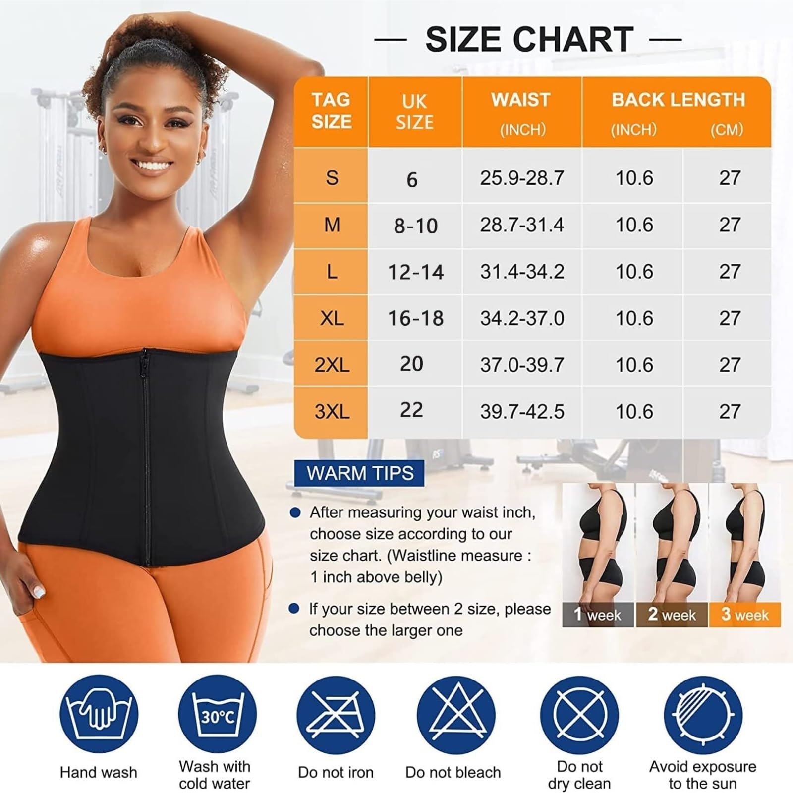 LYGXWJFC Supporto per la Schiena Cintura per Allenamento Trimmer Corsetto Perdita di Peso Avvolgimento della Pancia Cintura da Allenamento Cintura di Supporto per Fascia Addominale (Blu, L)