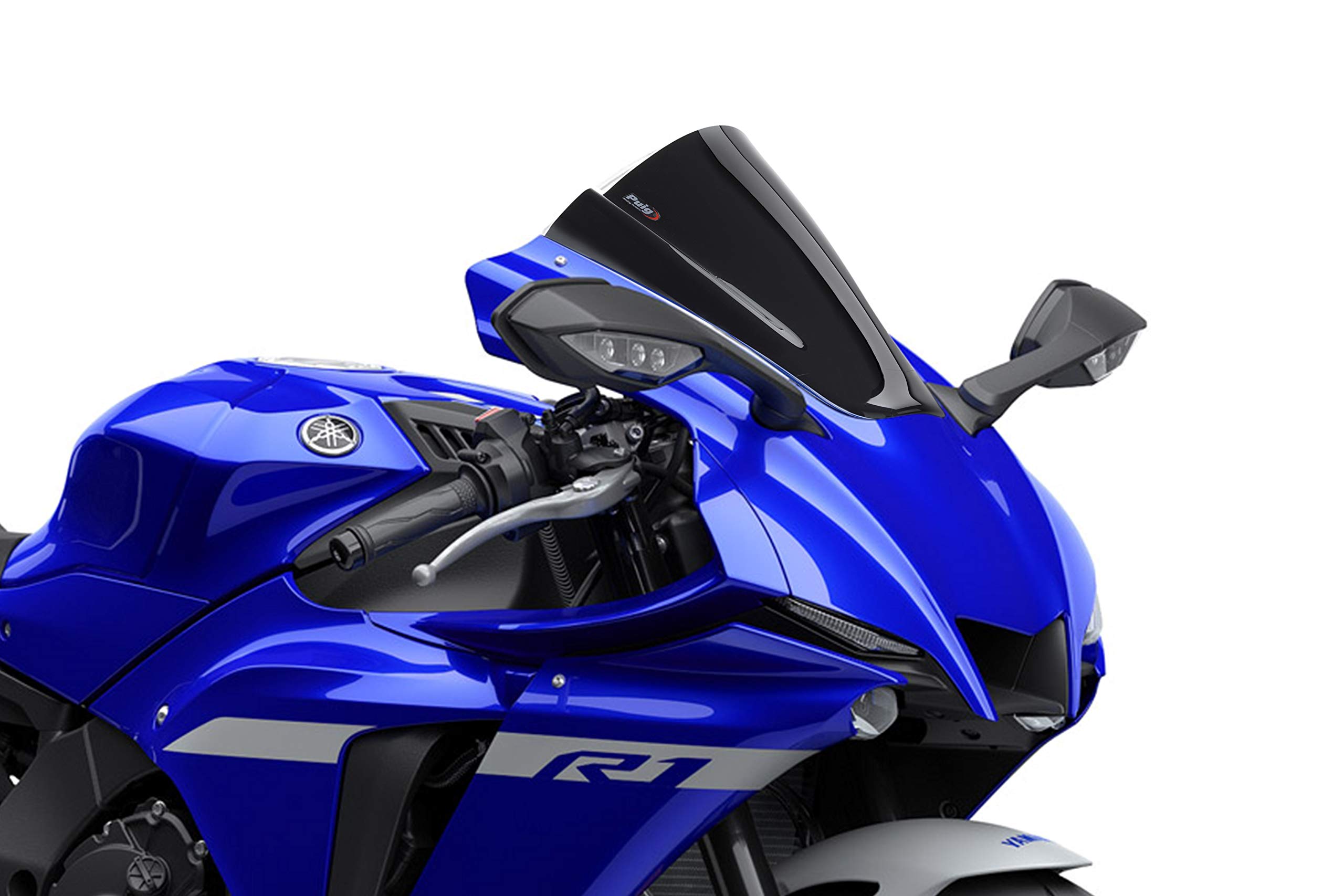 Puig Z-Racing Screen For Yamaha Yzf R1 (20-23),Yamaha Yzf R1 M (20-23) Black 8435529319852