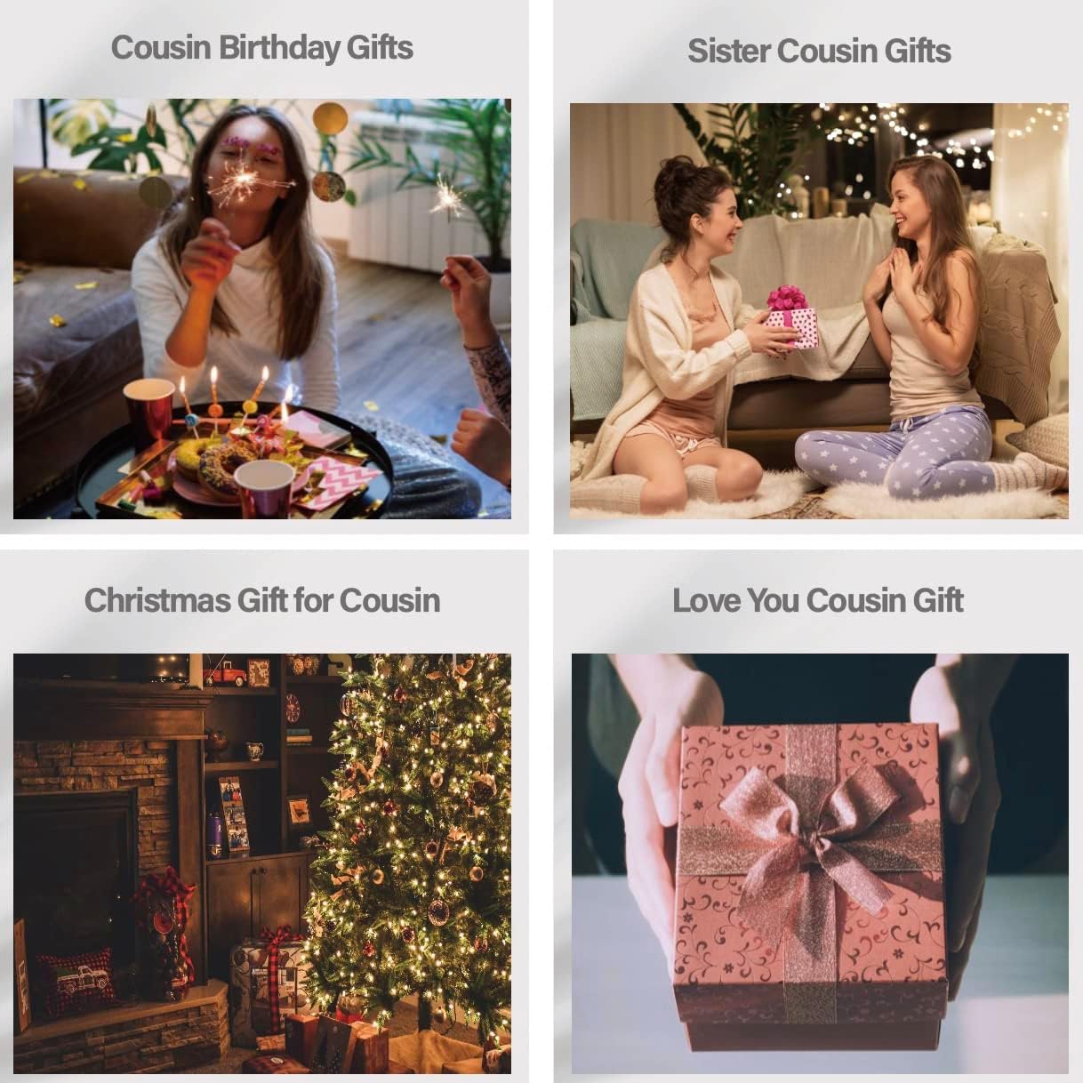 Birthday Gift for Cousin Female, Cousin Bracelets for Women, Cousin Mirror Compact, I Love You Cousin, Favorite Cousin Gifts, Sister Cousin Gifts, Gift for Cousin Christmas - Image 8