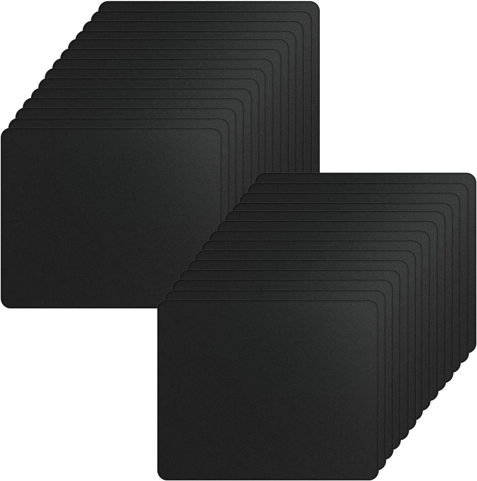 Crtiin 50 Pack Mouse Pad Bulk Computer Mouse Pad Gaming