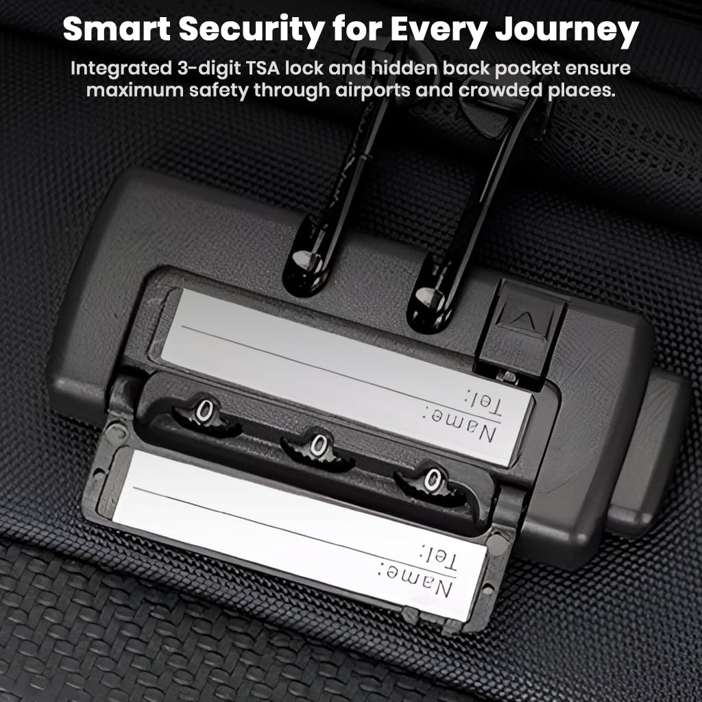 COMPX Hardshell Laptop Backpack Bag for Man - 15L Volume & Fit for 17” Laptop Waterproof, Anti-Theft, 3 Pin Lock, Padded Shoulder Straps, 180° Flat-open, Bagpack for Daily Commute & Office 14 71H19XgMudL. SL1024