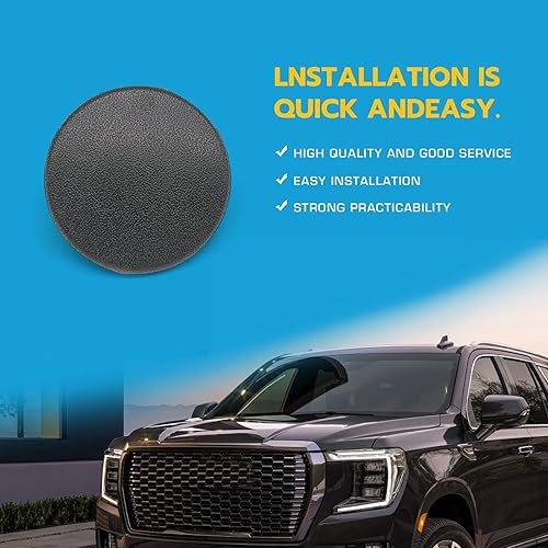 Miniatura 5 de 2 tapas para reposabrazos para Chevy Tahoe Suburban Yukon Cadillac Escalade 07-19, sustituye a 15279689 Reemplazo OEM izquierdo o derecho del