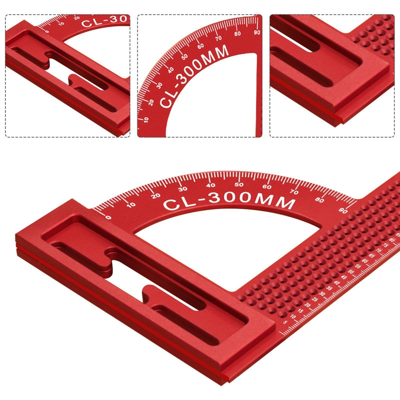 Woodpeckers Tools - Escuadra de aluminio (30 cm)