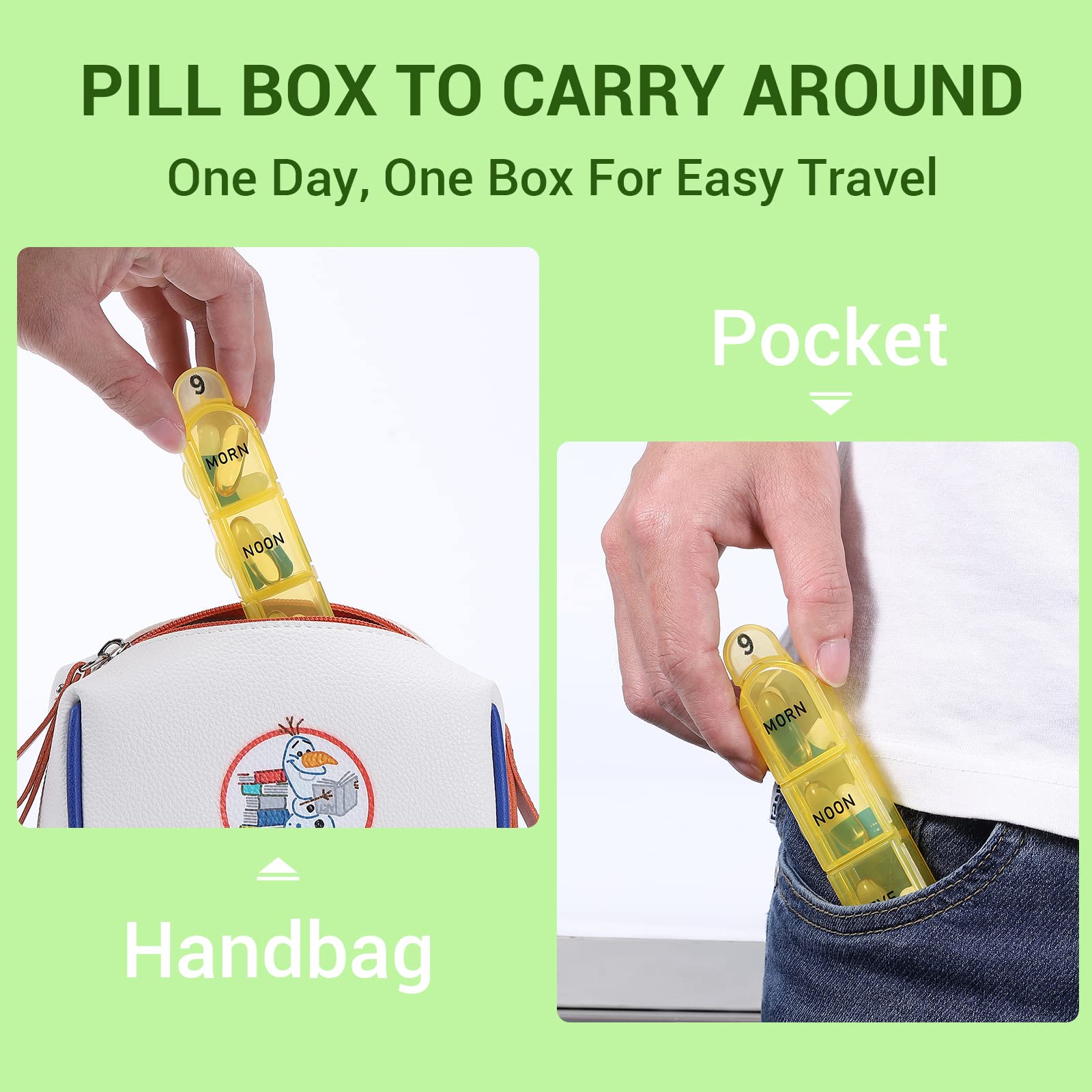Daviky Personal Pill Organizer