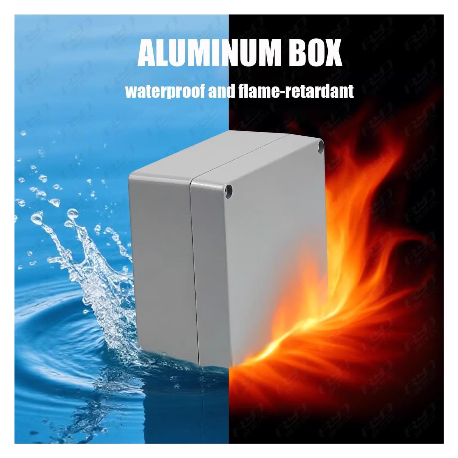 Scatola di giunzione in alluminio pressofuso