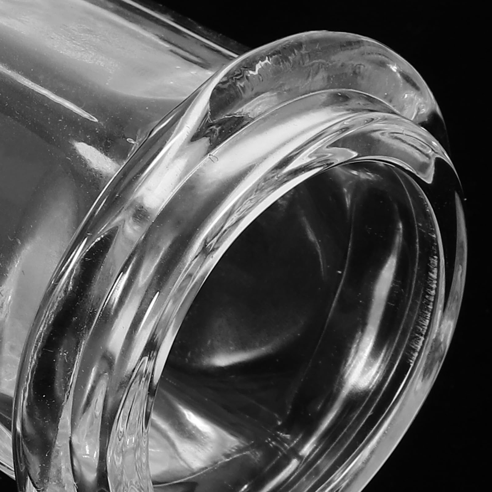 Frasco de vidrio para tinción de 2 piezas: Tanque de tinción de portaobjetos con tapa para hasta 5 portaobjetos - Frasco de vidrio Coplin de alta temperatura para laboratorio - Suministros