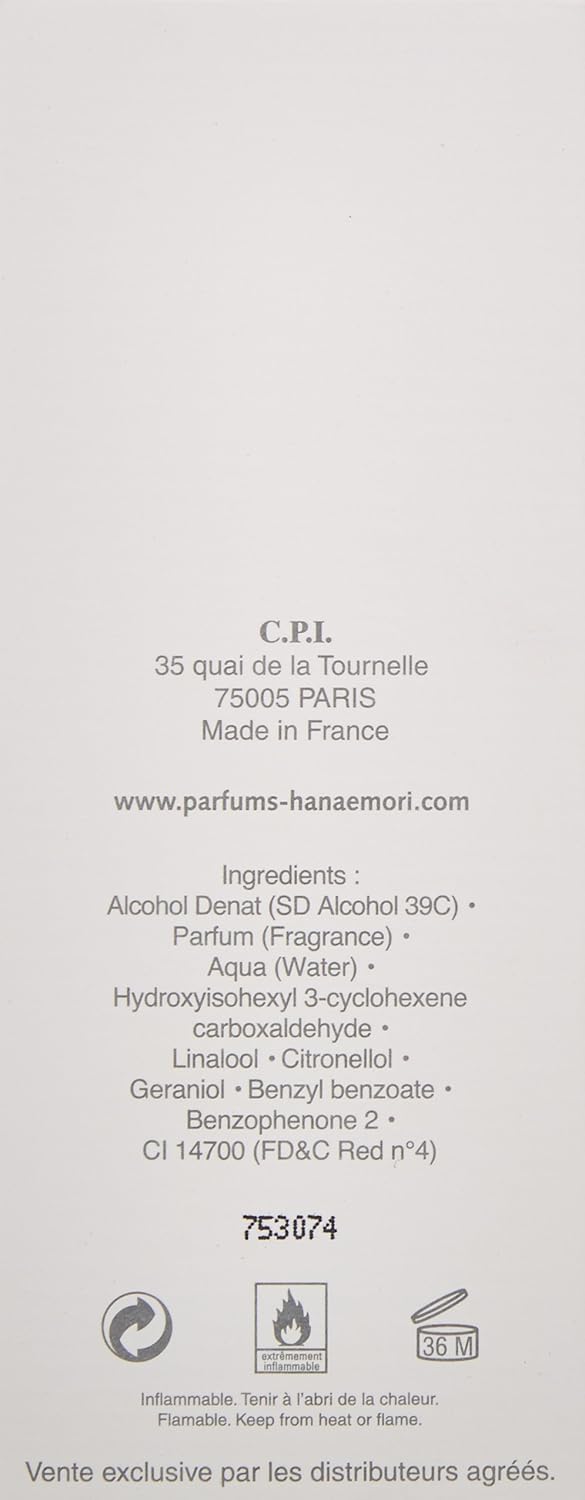 Hanae Mori Eau De Toilette Spray for Women, 1.7 Ounce