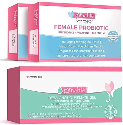 Gynable - Probióticos vaginales femeninos y gel probiótico vaginal