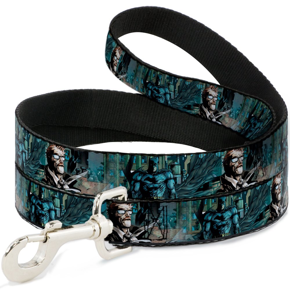 Pet Leash Batman et James Gordon de 6 pieds pour balades canines stylées