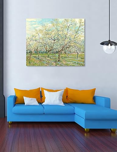 Vista 836 de DECORARTS - Almond Blossom Tree - Vincent Van Gogh Art Reproduction. Giclee Canvas Prints Wall Art for Home Decor 30x24