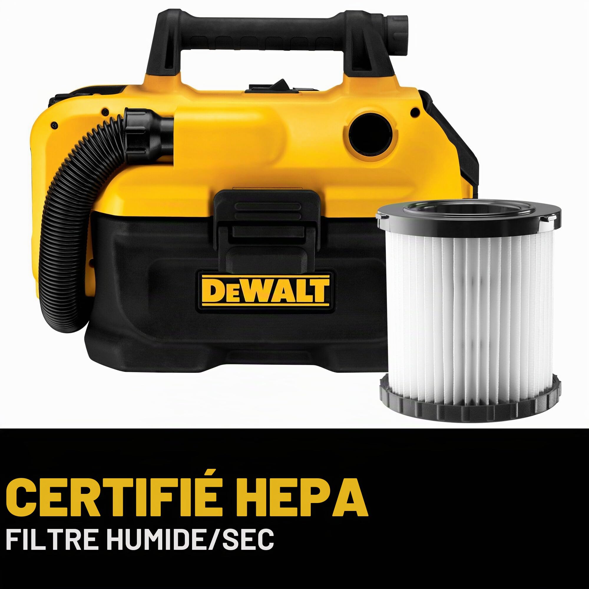 DeWALT Dcv580h 18/20 V Max sans fil 20 V sous vide