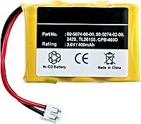 Vista 4 de Vtech 80-5074-00-00 - Batería de repuesto para teléfono inalámbrico 3-1/2AA con batería JST