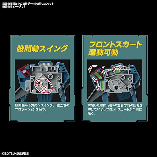 Miniatura 10 de Bandai Hobby - Mobile Suit Gundam Seed - #01 Calamity Gundam, Bandai Spirits Full Mechanics 1/100 Model Kit