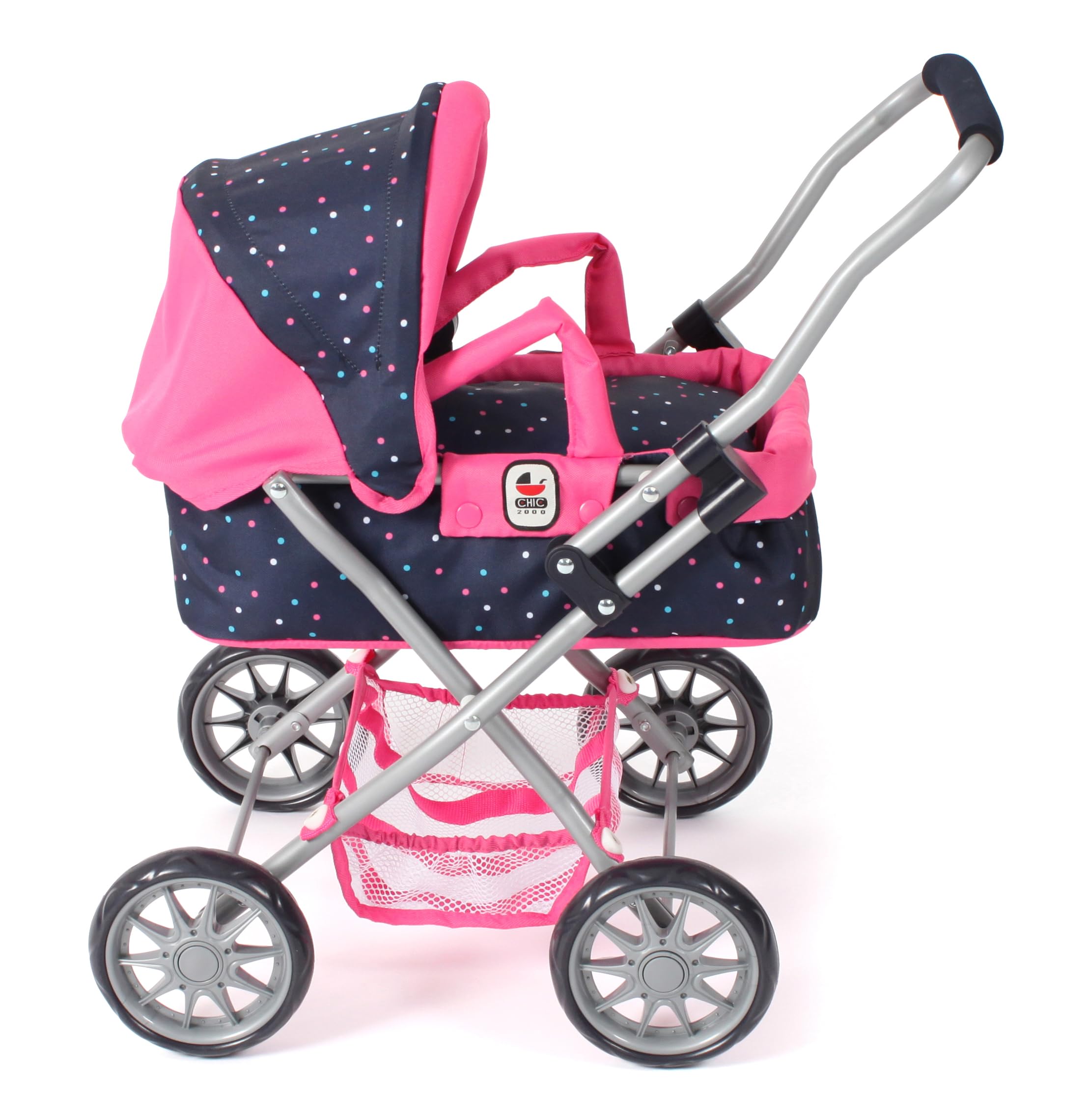 Bayer Chic 2000 Poussette Poupon Smarty | Mon Premier Landau Évolutif | Une première poussette pour poupon haut de gamme, saine et parfaitement adaptée aux tout-petits dès l'âge de 2 ans.