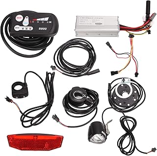 Weojeviy 750W Motor Electric Bikes Electric Scooters 36V 48V 750W 25A Controller Kit S800 Display Front Rear Lights 2 in 1 Switch Configuration
