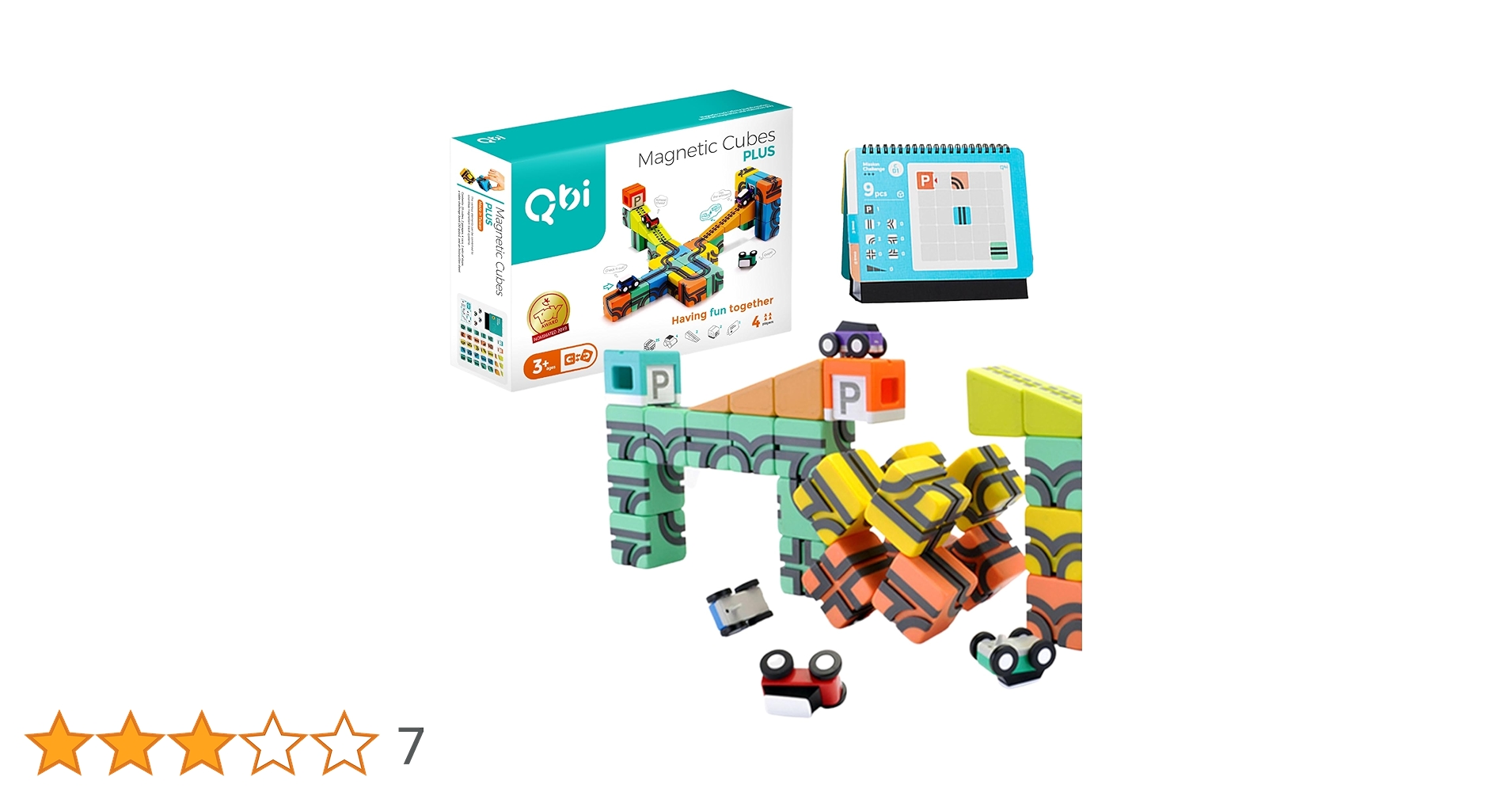 【美品】Qbi Magnetic Cubes キュービーアイ 楽天市場】QBI キュービーアイ 拡張キット コントロールカー 4台