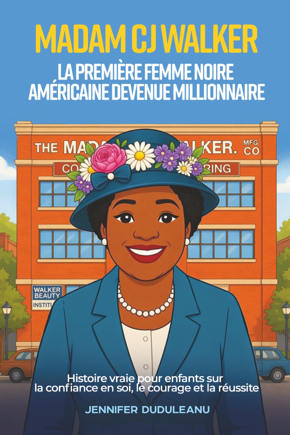 Madam C.J. Walker, la première femme noire américaine devenue millionnaire: Histoire vraie pour enfants sur la confiance en soi, le courage et la réussite