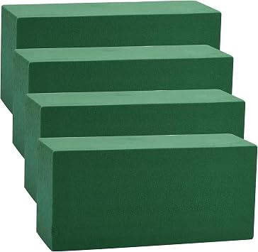 6 Blocchi Rotondi In Schiuma Floreale 10x10x4 Cm Per Fiori Freschi E Artificiali, Decorazioni Matrimoni E Feste