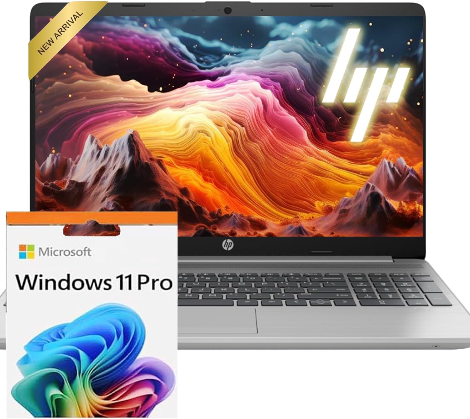 HP 255 G10 Laptop for Home or Work, 16GB RAM, 1TB SSD, 15.6" Full HD, Ryzen 3 7330U (Beat Intel i5-1135G7), HDMI, USB-C, Win 11 Pro (32GB RAM | 1TB PCIe SSD)
